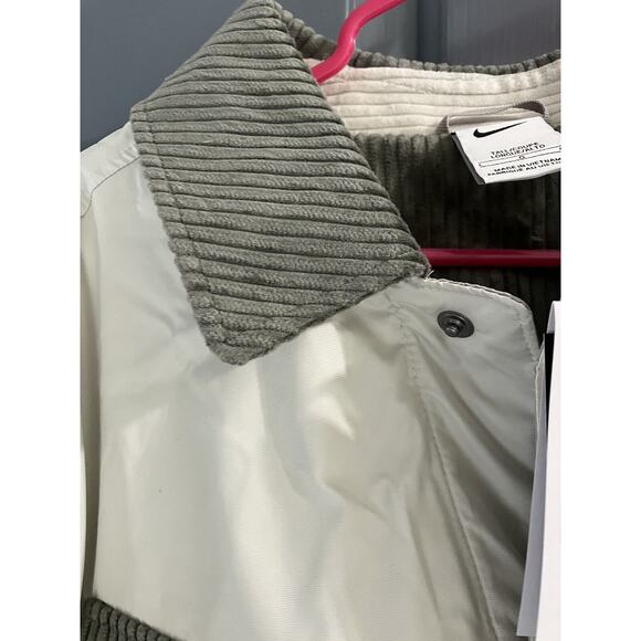 Nike Kyrie Protect Basketball Jacket DQ6119-072 White/Gray SZ Large Tall - Picture 4 of 8